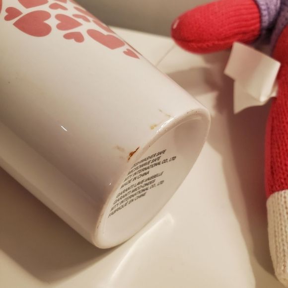🌺 3/$25 Sock Monkey in mug with heart design 💕 - Picture 11 of 16